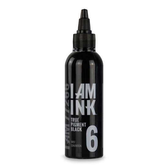 I AM INK First Generation 6 TruePigment Black 200ml